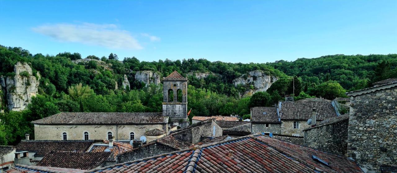 Lou Mouli Di Baou Bed and Breakfast Labeaume Exteriör bild